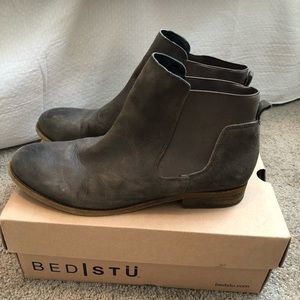 Distressed Franco Sarto Booties